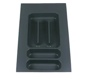 Elletipi UPPO R130 Príborník pre zásuvku 30 cm čierna / plastový