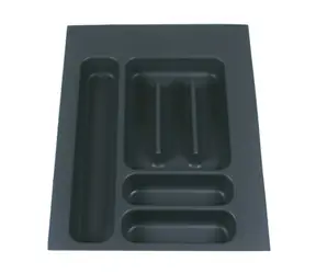 Elletipi UPPO R140 Príborník pre zásuvku 40 cm čierna / plastový