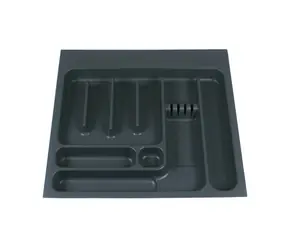 Elletipi UPPO R160 Príborník pre zásuvku 60 cm čierna / plastový