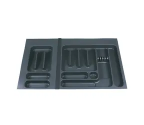 Elletipi UPPO R190 Príborník pre zásuvku 90 cm čierna / plastový