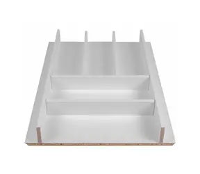 Elletipi Wood Line Príborník do zásuvky 45 cm biela