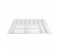 Elletipi Wood Line Príborník do zásuvky 90 cm biela