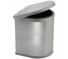 Elletipi RING 12 L Vstavaný odpadkový kôš na dvierka / nerez oceľ
