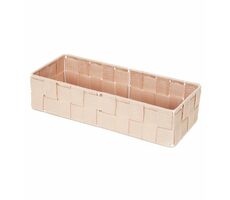 Compactor TEX - košík L ružová / Úložný organizér do zásuvky / 30 x 12 x 7 cm 