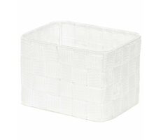 Compactor TEX - košík vysoký biela / Úložný organizér do zásuvky / 19 x 14 x 13 cm