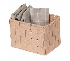 Compactor TEX - košík vysoký ružová / Úložný organizér do zásuvky / 19 x 14 x 13 cm