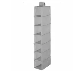 Compactor Boston Závesný organizér na topánky a oblečenie / 15 x 30 x 105 cm