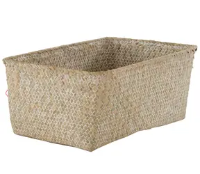 Compactor KITO béžová / Úložný košík - ručne pletený / 30 x 20 x 13 cm