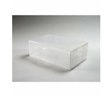 Compactor M Transparentný úložný box na topánky "lodičky" / 18 x 34 x 10 cm