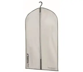 Compactor Life Obal na oblek a krátke šaty biela / 60 x 100 cm / polypropylén