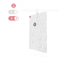 Compactor Espace Vákuový závesný vak na bundy a obleky - krátky / 70 x 105 cm