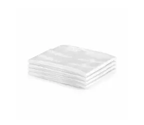 Compactor Sada 4 ks priehľadných prepravných obalov na krátky oblek / 62 x 95 cm