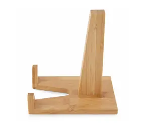 Compactor Bamboo Držiak na tablet z bambusového dreva / 9 x 12 x 13 cm
