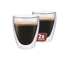 Maxxo coffee dvojstenné termo poháre 235 ml 2ks