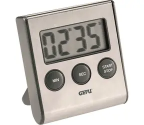 Gefu CONTARE Digitálna kuchynská minútka strieborná / 1x AAA
