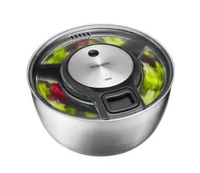 Gefu SPEEDWING strieborná / Odstredivka na šalát / 5 L / nerez 