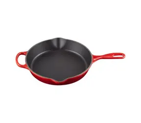 Le Creuset Vysoká panvica na vyprážanie 26 cm červená