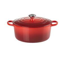 Le Creuset Signature Hrniec s pokrievkou 24 cm červená