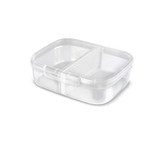 Curver Snap Box Plastová dóza na potraviny s prepážkou 3.3 l číra