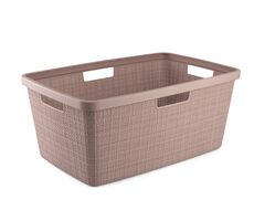 Curver Jute Kôš na bielizeň 46 l ružová