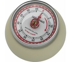 Zassenhaus 72334 Speed Retro Kuchynská magnetická minútka béžová / priemer 7 cm