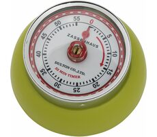 Zassenhaus 72259 Speed Retro Kuchynská magnetická minútka zelená / priemer 7 cm