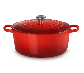 Le Creuset Signature Hrniec s pokrievkou 30 cm červená