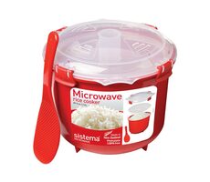 Sistema Microwave Ryžovar 2.6 l červená