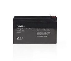 Nedis Dobíjací olovený akumulátor / Olovené / Dobíjací / 12 V / 9000 mAh