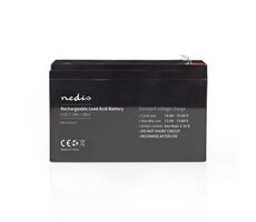 Nedis Dobíjací olovený akumulátor / Olovené / Dobíjacie / 12 V / 7200 mAh