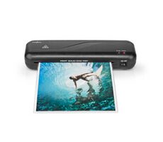 Nedis Laminátor čierna / Horúci / A4 / 230 mm/min / Automatické vypnutie / Sieťové napájanie 