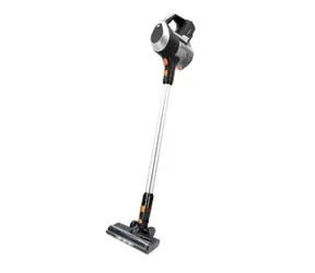 Nedis VCCS250GY čierno-oranžová / Tyčový vysávač / 2200 mAh / 10000 Pa / 1 l / HEPA filter 