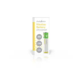 Nedis Alkalické batérie AAA / 1.5 V DC / 2-Balenie
