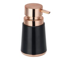 MSV Lena dávkovač mydla čierny / medený / plast / 280 ml