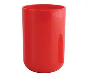 MSV INAGUA kelímok na zubné kefky červený / plast