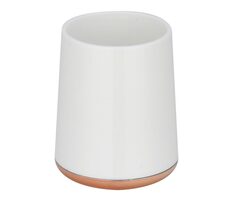 MSV Lena kelímok na zubné kefky biely / medený / plast