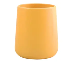 MSV MAONIE téglik na zubné kefky matne žltý / keramika