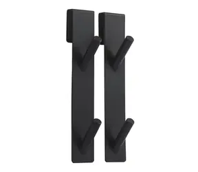 MSV NOKO 2 ks závesných vešiakov s 2 háčikmi na sprchovú zástenu