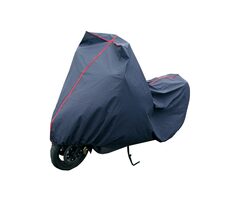 MSV ochranný obal na motocykel proti prachu sivý / PVA / 60 x 135 cm