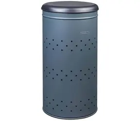 Rossignol Lina 701006 antracit / Kôš na bielizeň s vekom / 45 L / RAL 7016