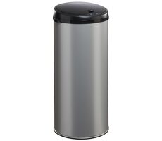 Rossignol Sensitive PLUS 93562 matný šedý / Bezdotykový odpadkový kôš / 45 L / RAL 9006