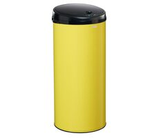 Rossignol Sensitive PLUS 93568 žltý / Bezdotykový odpadkový kôš / 45 L / RAL 1016