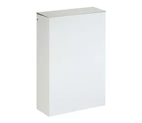 Rossignol Blanka 51348 biely / Nástenný kôš s vekom / 20 L