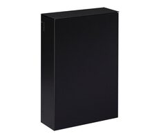 Rossignol Manga 51350 čierny / Nástenný kôš s vekom / 20 L