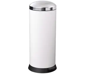 Rossignol Bomba 91041 biely / Pedálový kôš / 30 L / RAL 9016
