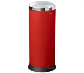 Rossignol Bomba 91046 červený / Pedálový kôš / 30 L / RAL 3002