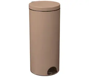 Rossignol Elora 90326 hnedý / Pedálový kôš / 30 L / RAL 1019
