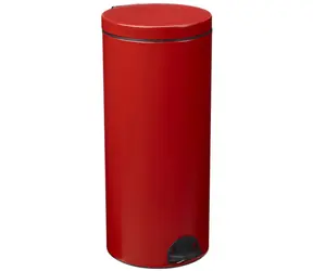 Rossignol Elora 90327 červený / Pedálový kôš / 30 L / RAL 3002