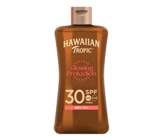 Hawaiian Tropic Glowing Protection Dry Oil SPF30 100ml / Suchý opaľovací olej / cestovná veľkosť
