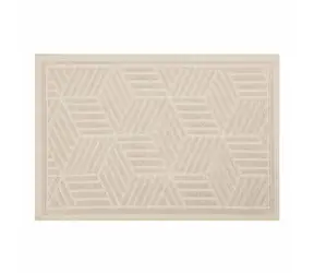 Spirella CUBO kúpeľňová predložka 50 x 80 cm béžová